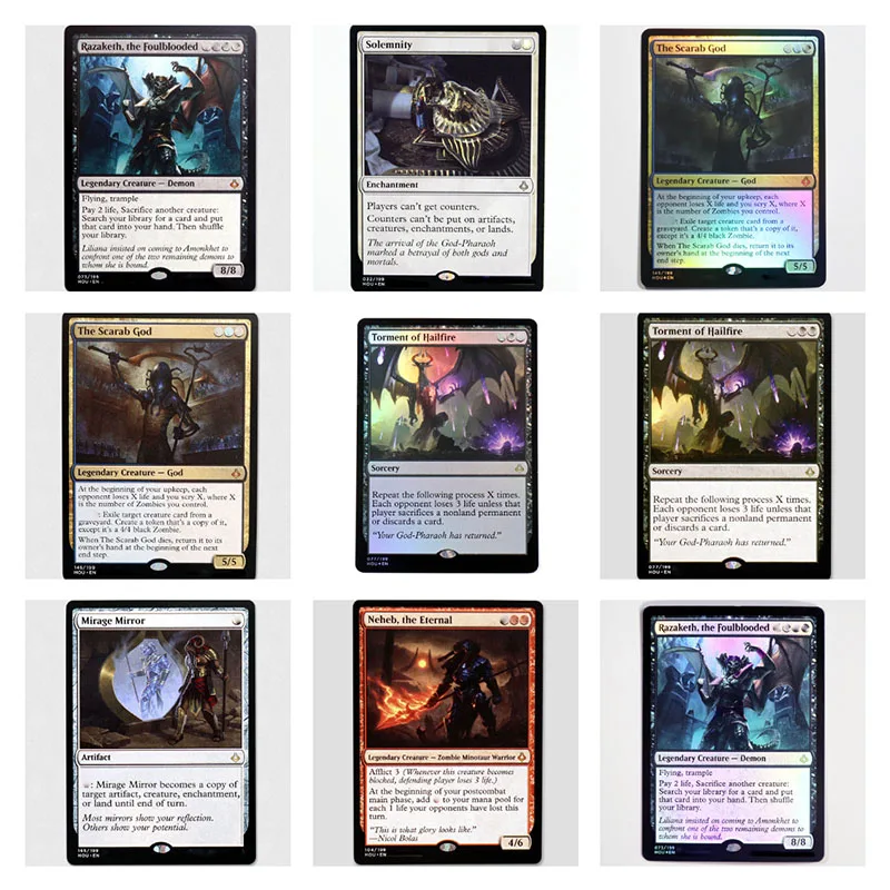HOU TCG Волшебные прокси-карты Качество игры Прокси Игральные карты Сборная доска
