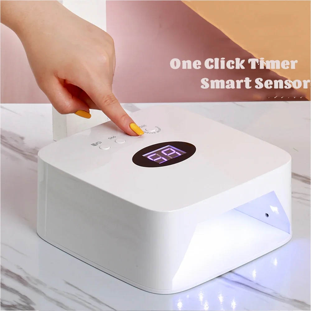 Профессиональная лампа S50 54 Вт для сушки ногтей