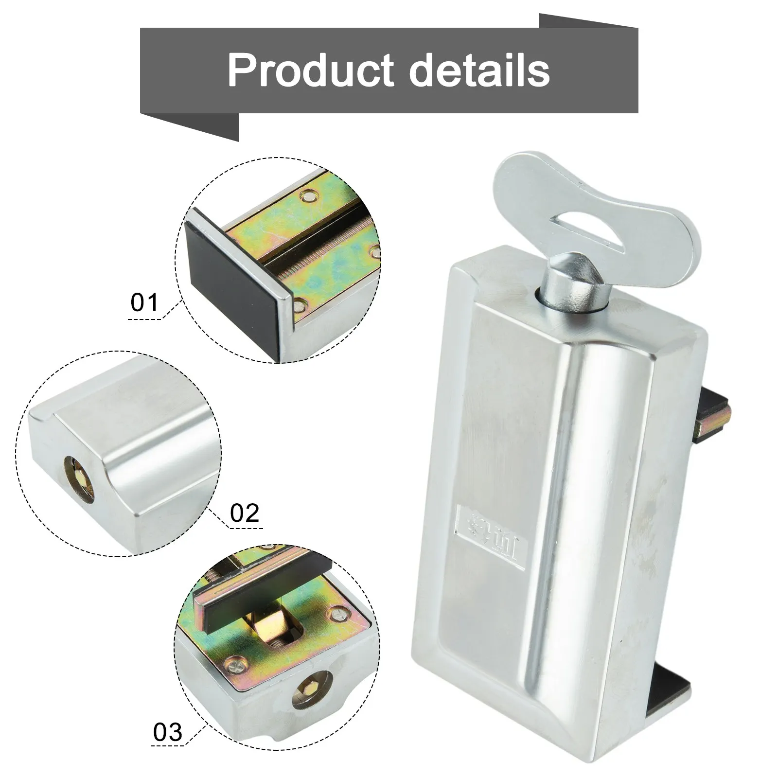 Раздвижной предохранительный замок створка противоугонная пробка строительное
