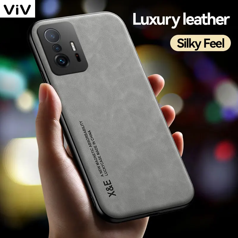 

Магнитный кожаный чехол для Xiaomi Mi 12X 11T 12T 10T 12 13 11 Lite 5G NE 9T POCO X3 F4 X4 GT F5 X5 Pro M5s F3, противоударный чехол