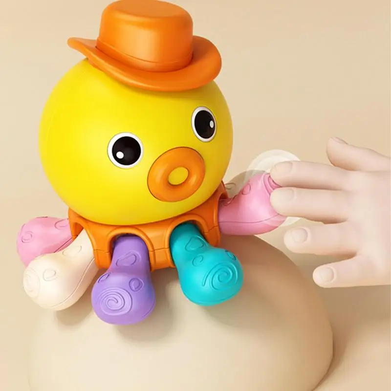 Christmas Octopus Toddler Bath Toys Octopus Baby Bathtub Toy Audio Sence Kids Water Toys For Bathroom Pool Bathtub Gift For Baby