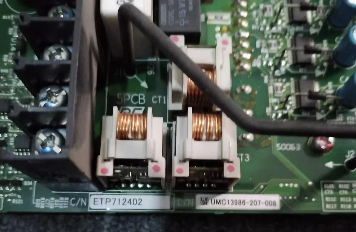 Б/у инвертор серии H1000 0 75 кВт 4 плата привода питания ETP 712402 UMC13986-207-008