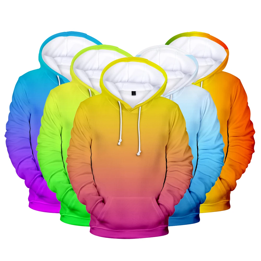 

2022Rainbow 3D hoody men/women Harajuku Clothes Store For Customization 3D Hoodies Sweatshirts