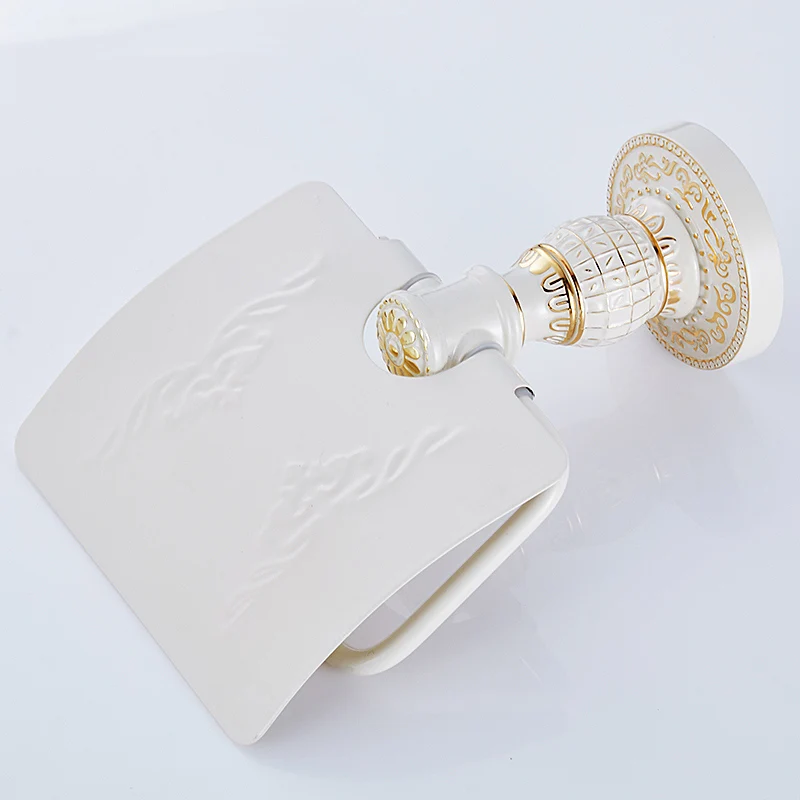 

Antique Series Bathroom Accessary SL-7803 Wall Mount Luxury Toilet Paper Holder Brass Antique Paper Towel Ring