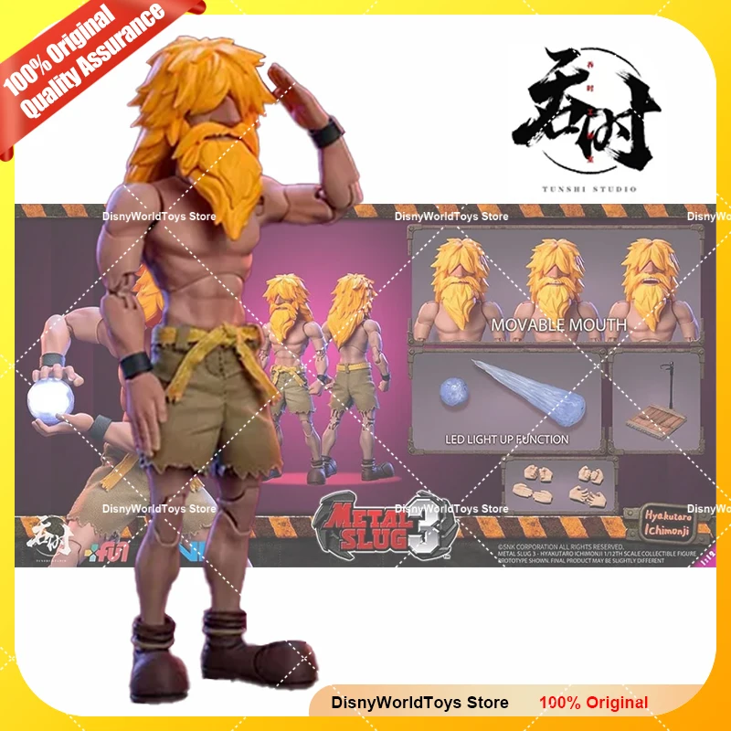 Фото Оригинальная фигурка Tunshi Studio Metal Slug 3 Hyakutaro Ichimonji, масштаб 1/12, подлинная модель, в наличии, коллекционные игрушки №1