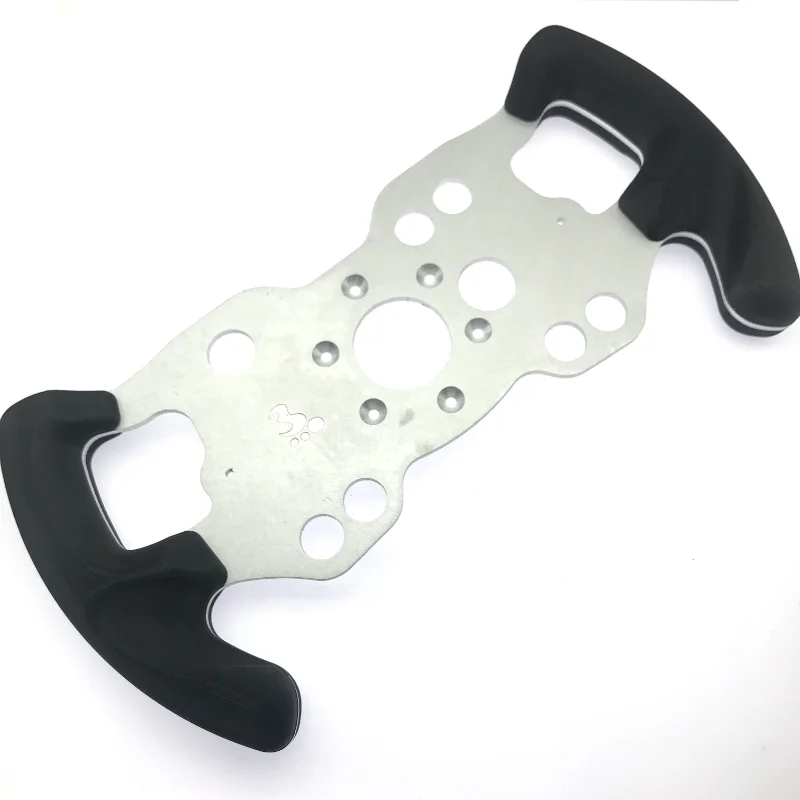 Bon Fiber/aluminum Alloy Steering Wheel Adapter Plate For Thrustmaster T300rs /gt/599 Simracing Racing Car Game Parts F1