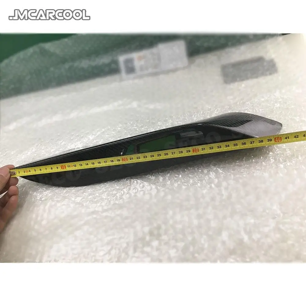 Углеродное волокно передние противотуманные фары угловые разветвители накладки