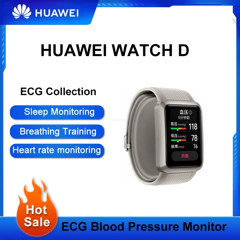 

Новинка 89%, наручные Смарт-часы Huawei с функцией измерения ЭКГ, артериального давления, артериального давления
