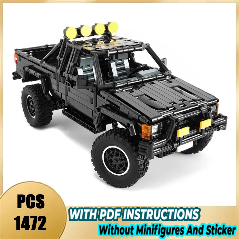 Фото Изысканный новый строительный блок MOC, внедорожный горный грузовик, технические модули, кирпичная модель, подарок, Рождественская игрушка, набор для сборки «сделай сам» №1