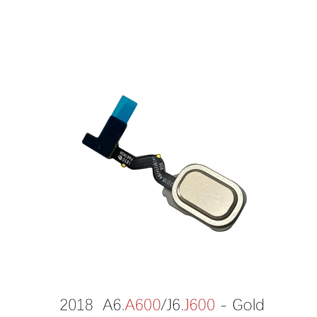 Кабель кнопки Домой для Samsung Galaxy 2018 A6 A600 J6 J600 A7 A750 Гибкий кабель датчика отпечатков