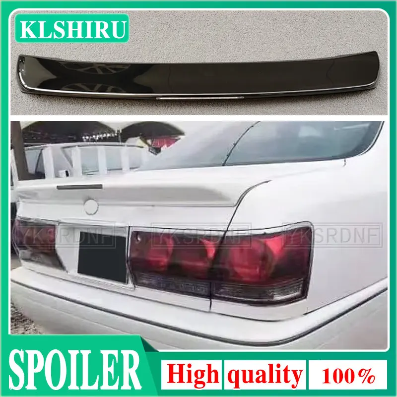 

Задний спойлер для TOYOTA CROWN ATHLETE V 2000-2004 года глянцевый черный Автомобильный спойлер из АБС-пластика