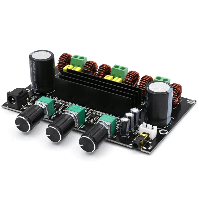 TPA3116D2 80 вт + 100 5.1-канальная плата hi-fi цифрового аудио усилителя Pre-Amp NE5532 XH-M573 DC 12-26V 24V
