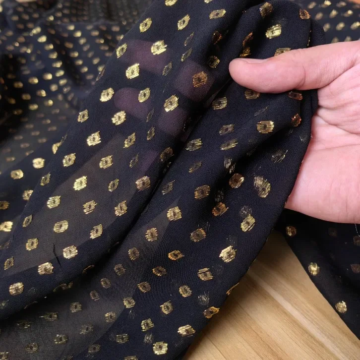 

Silk Georgette Fabric By The Yard 100% Mulberry Silk 12momme 135cm Width Fabric for Women Dress Diy Sewing Free Shipping New