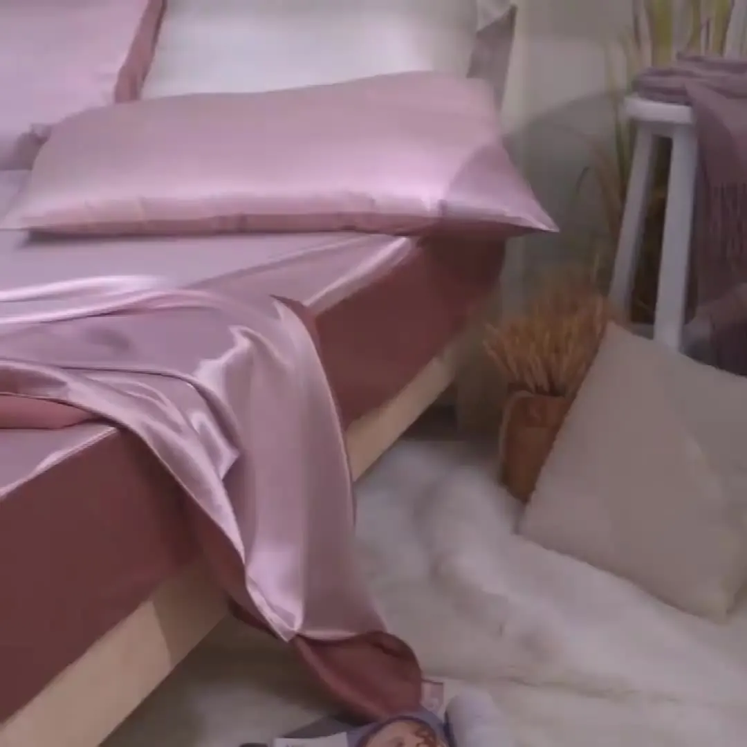 

4 шт., набор постельного белья из натурального шелка, 19 мм