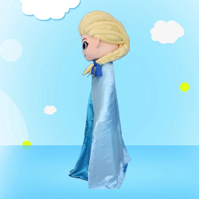 Косплей Эльза снежинки талисман костюм рекламная церемония искусственное