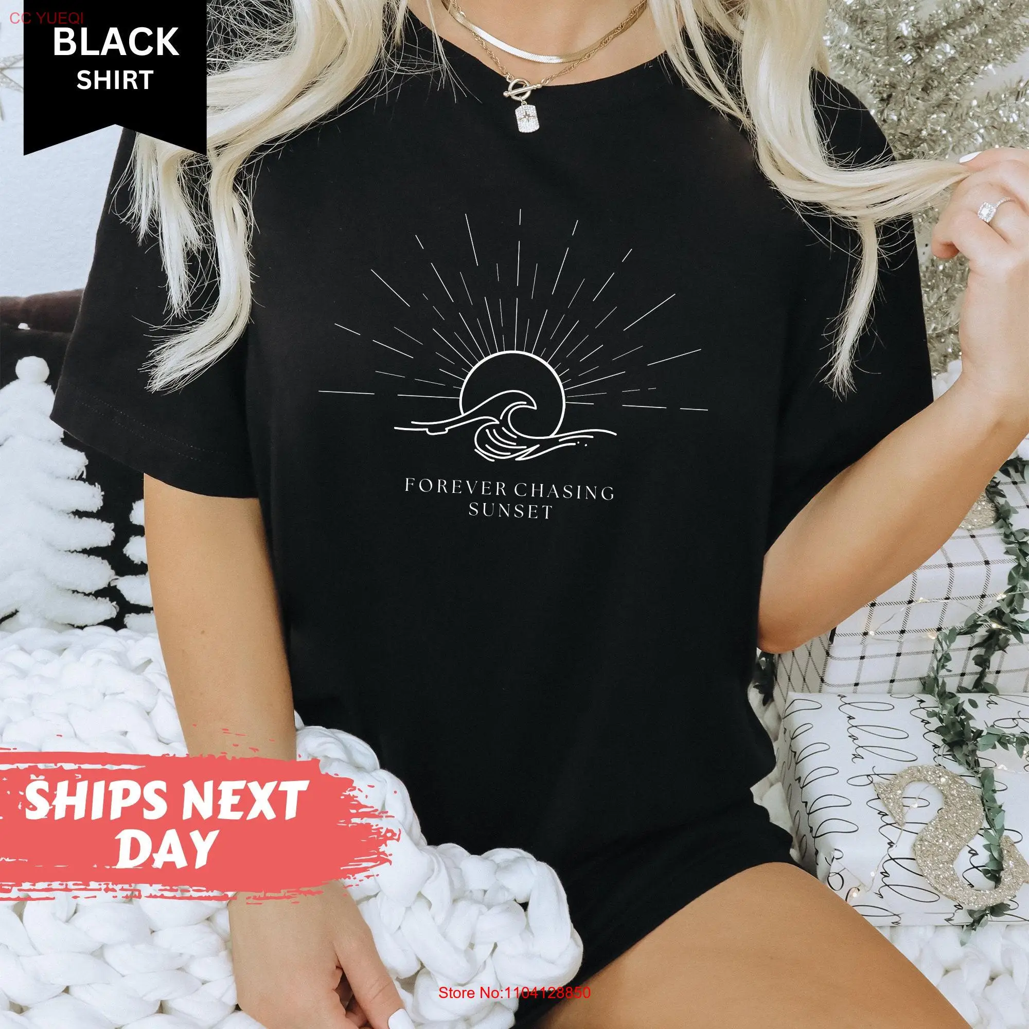 Футболка с длинным или коротким рукавом для любителей кокосового неба и