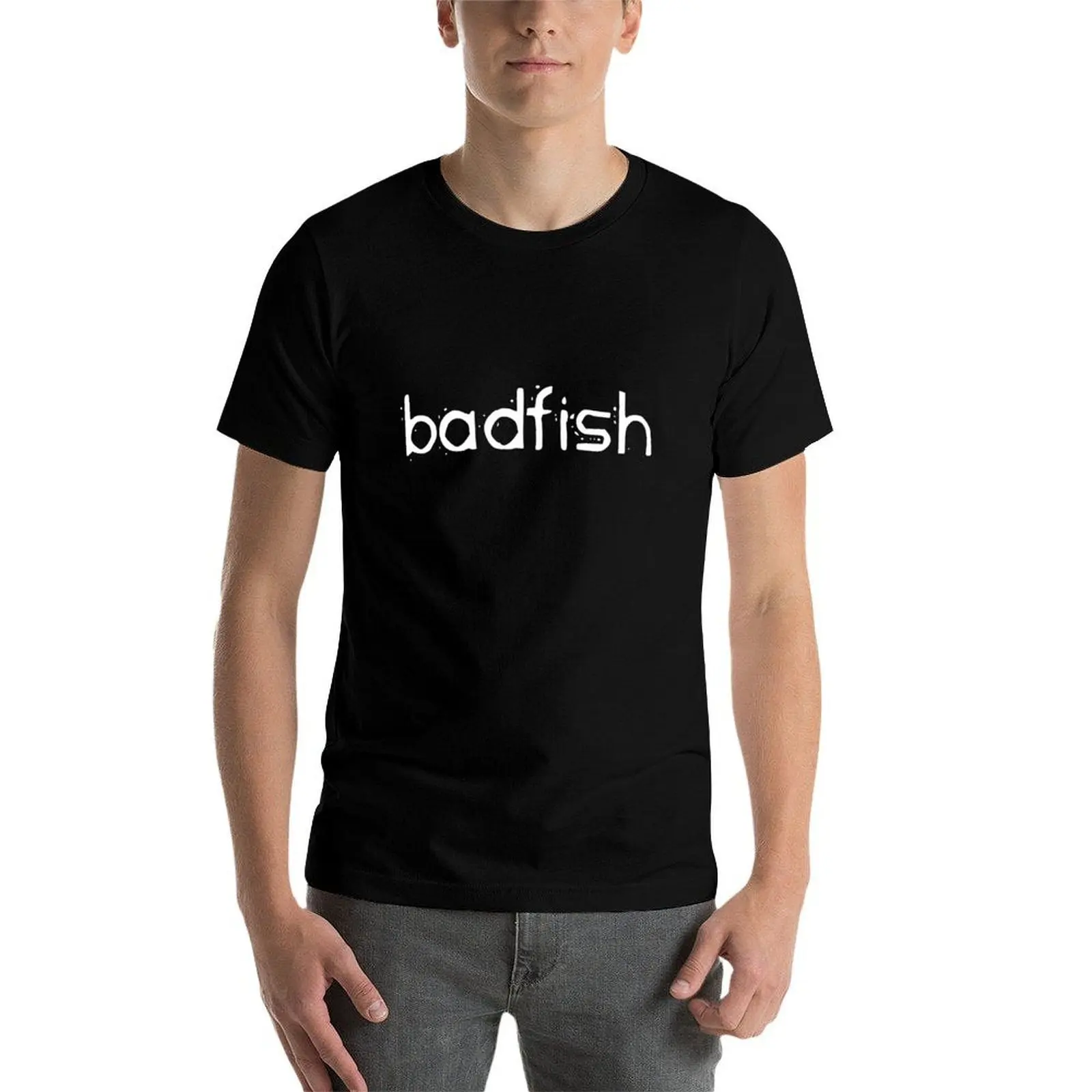 Фото Футболка badfish для активного спорта, с коротким рукавом, из хлопка. №4