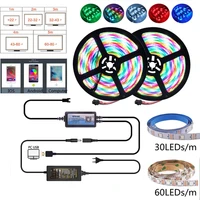 diy ambient tv pc backlight support for ios android dream screen background lighting dc 5v ws2812b usb led strip light