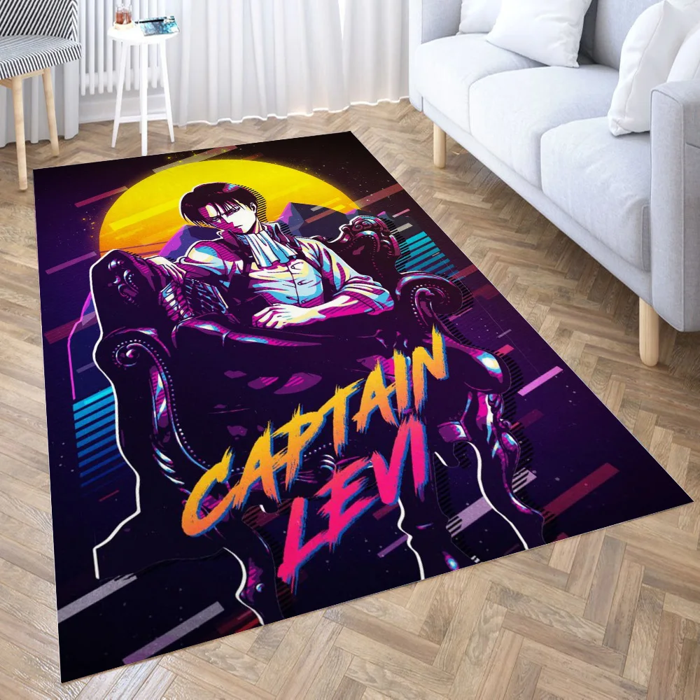 

Captain Levi 3D Carpet Living Room Kitchen Entrance Door Mat Anti-slip Floor Rug Bathroom Area Hallway Mats