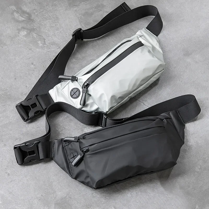 

Bag Casual Bag Waterproof Fashion Travel Bag Male Fanny Pack Unisex Banana Bag For Chest Belt Back Waist Man Outdoor