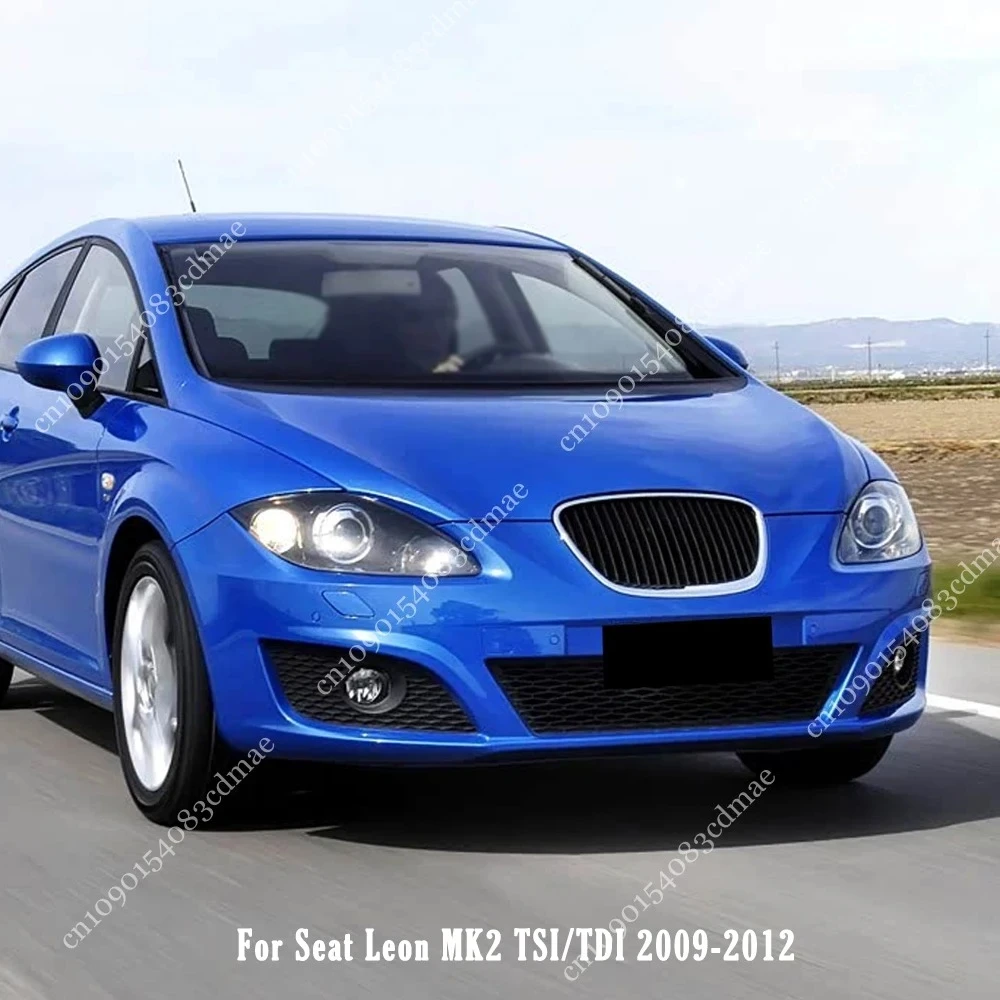 

2 шт., передние фары, брови для Seat Leon MK2 Cupra FR TDI TSI TFSI 2005-2012, ABS, УФ-пальто, наклейка на веки, модификация крышки