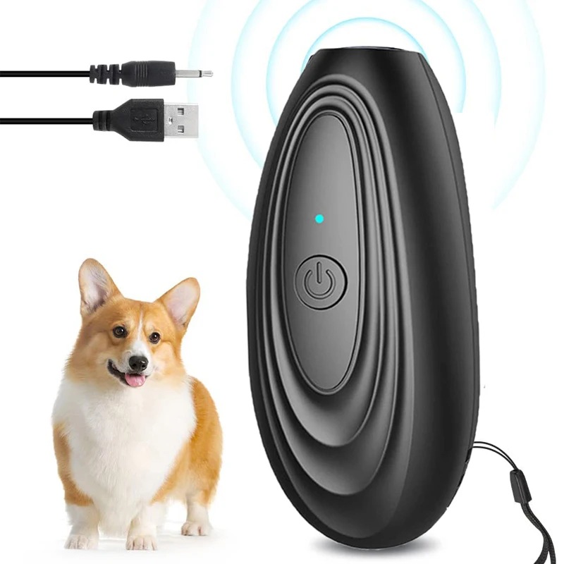 Pet Dog Ultrasound Repeller Safe Training Equipment Handheld Control Trainer Device Anti Barking Stop Bark Repeller100% original |
