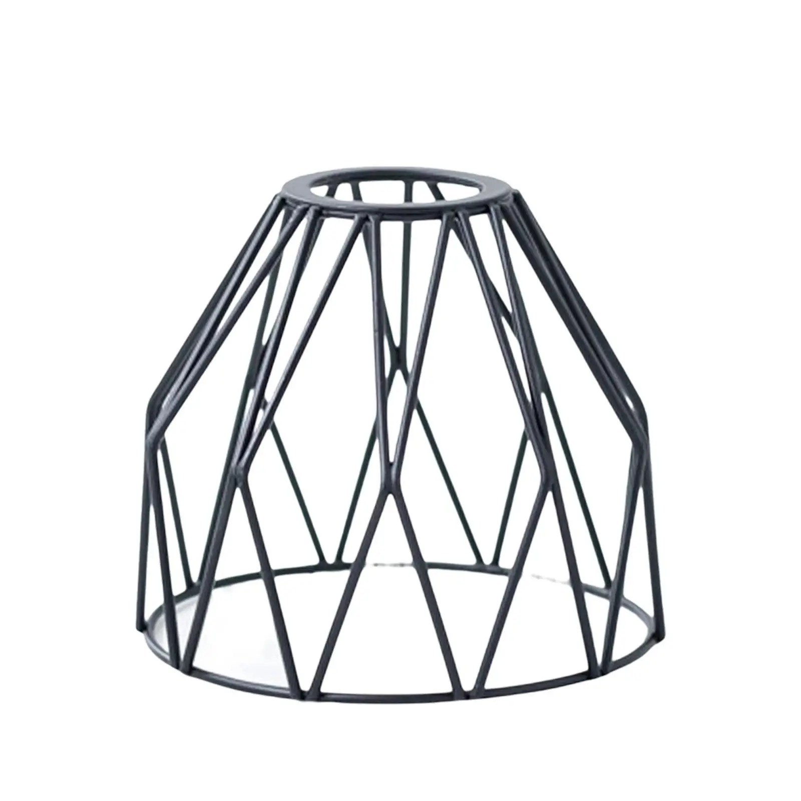

Wire Cage Lamp Shades decoration Sturdy Easy to Install Iron Art Lampshade Guard for Wall Sconce Home Bedroom Indoor Lamp