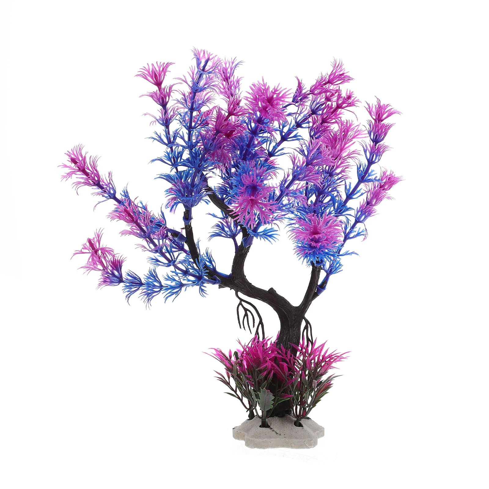 

Decorative Tree Simulation Plants Fake Fish Tanks Accessories Aquarium Plastic Decoration