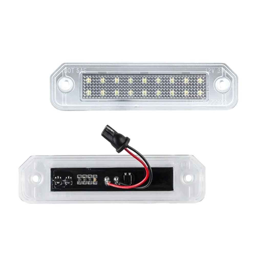12 В 2 шт. автомобильная флейта Освещение номерного знака для Honda Civic Coupe Sedan 34100S04A01