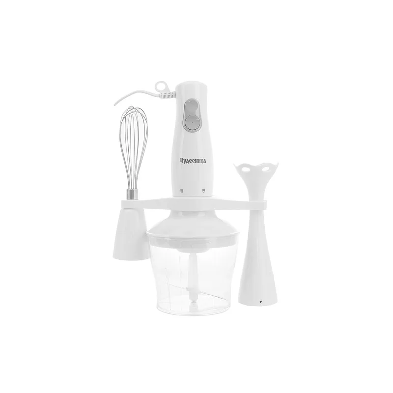 Блендер Чудесница БП-423 (Мощность 400 Вт 2 скорости чаша измельчитель венчик для
