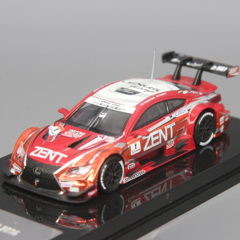 

HKM 1:64 racing model 2014 Japan Super GT RC F GT500 suitable for Lexus RCF collection ornaments gift