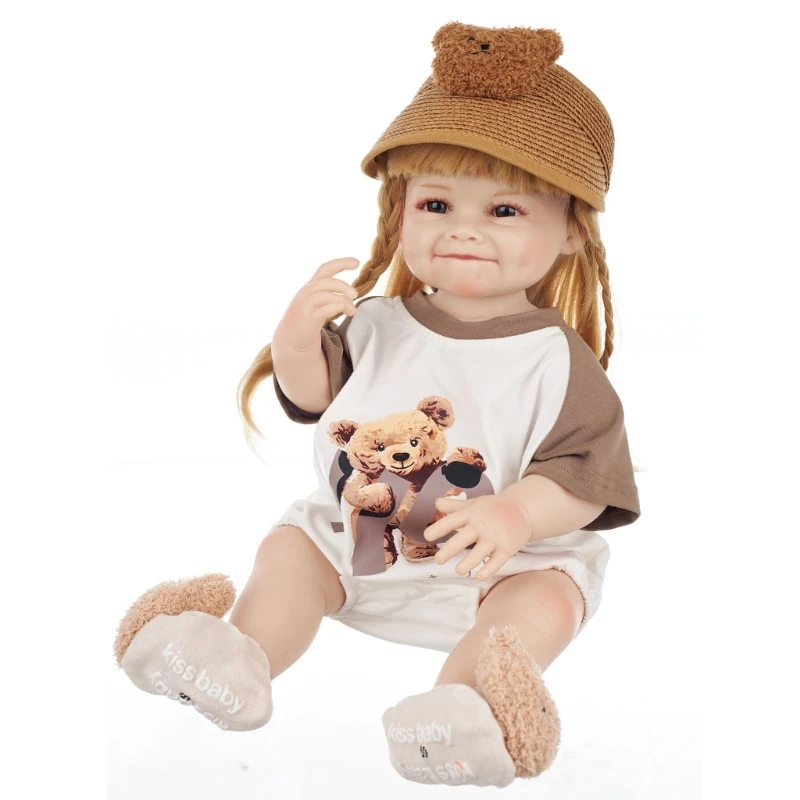 

55cm Toddler Toy Realistic Life-Like Grandma Children Accompany Gift