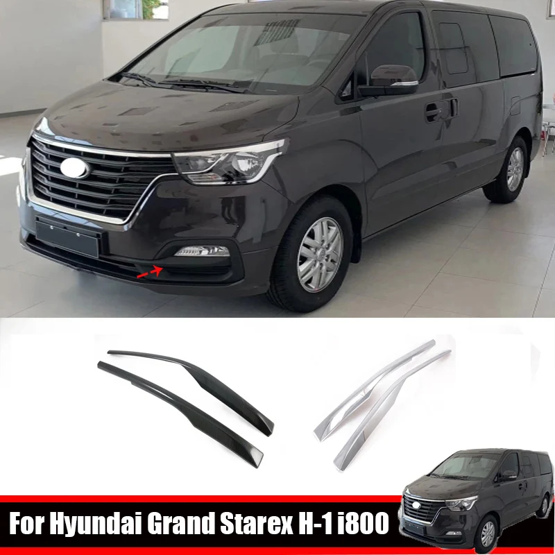 Для Hyundai Grand Starex H-1 i800 2018 2019 2020 ABS хромированный передний нижний бампер Гриль Нижняя
