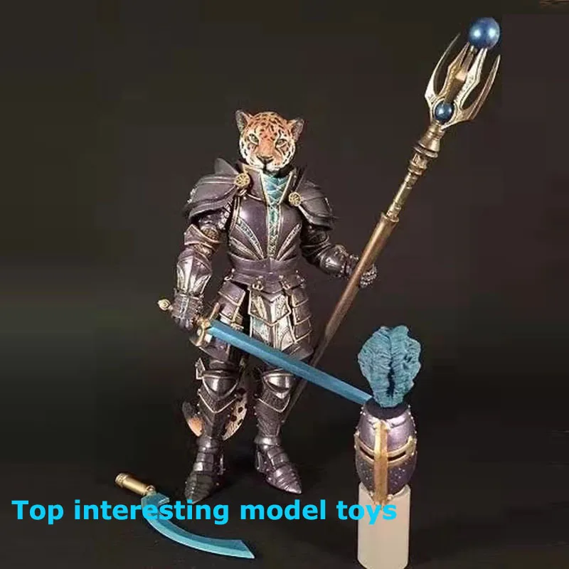 

1/12 Scale Mythic Legion Series Leopard Head Movable Soldier Model All-Star 2.0 for 7 Inch Collectable Action Figures Gift