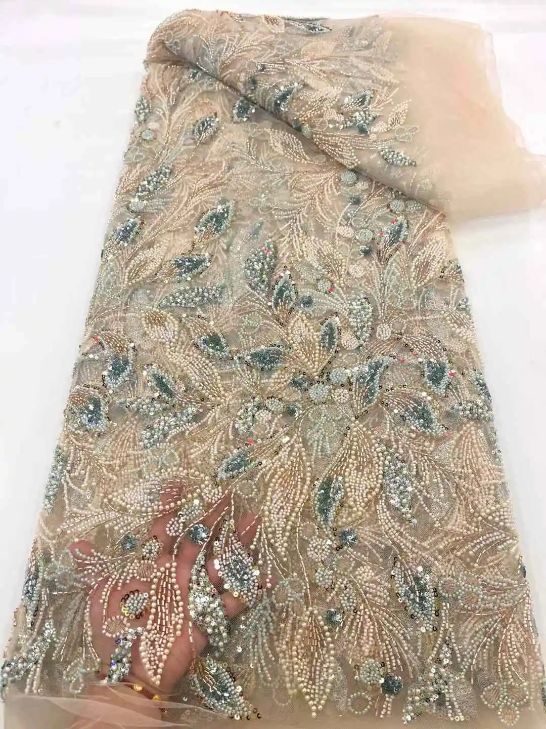 Африканская кружевная ткань с блестками 2024 высокое качество вышивка жениха