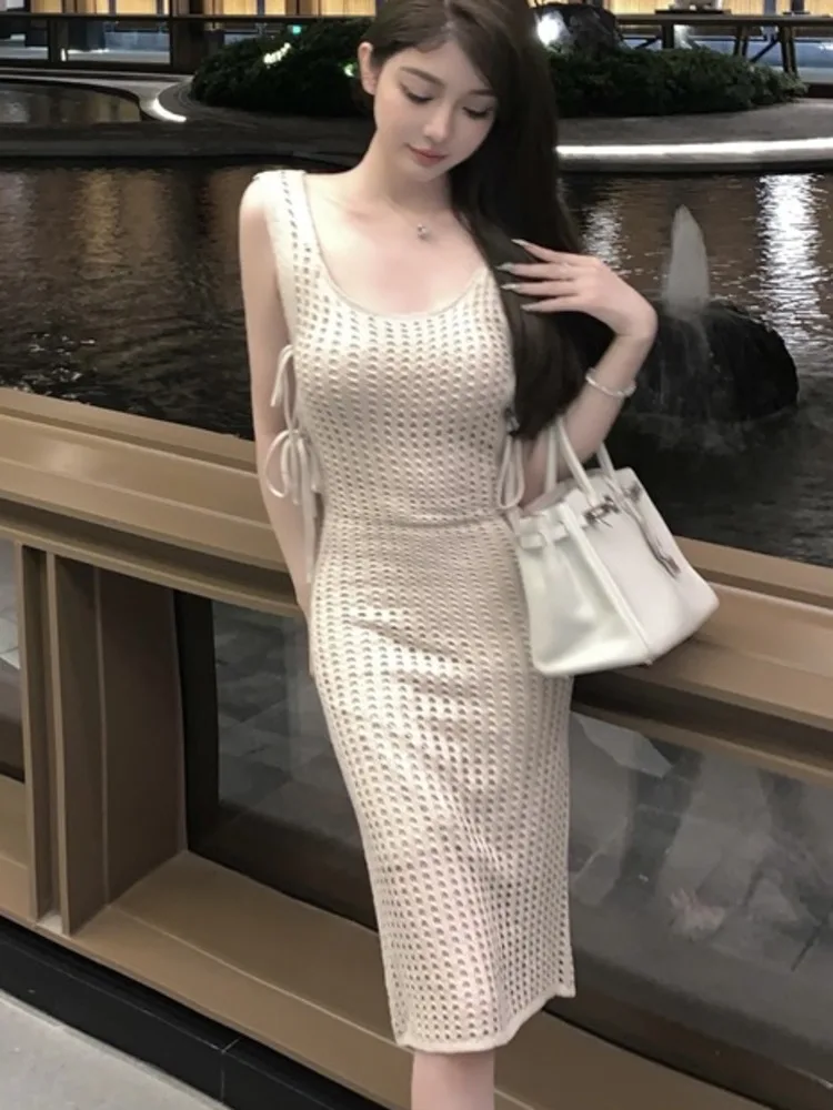 

Женское летнее трикотажное платье, облегающее мини-платье для женщин, праздничные Сексуальные вечерние платья, женское платье, 2022