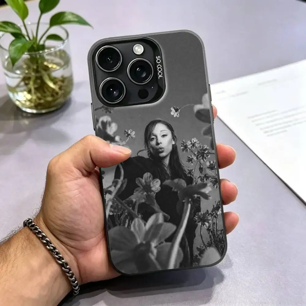 Фото Чехол для телефона Ariana Grande Petal для iPhone 17, 16, 15, 14, 13, 12, 11 Plus, Pro Max, XS, цветной, с серебряным покрытием внутри №4