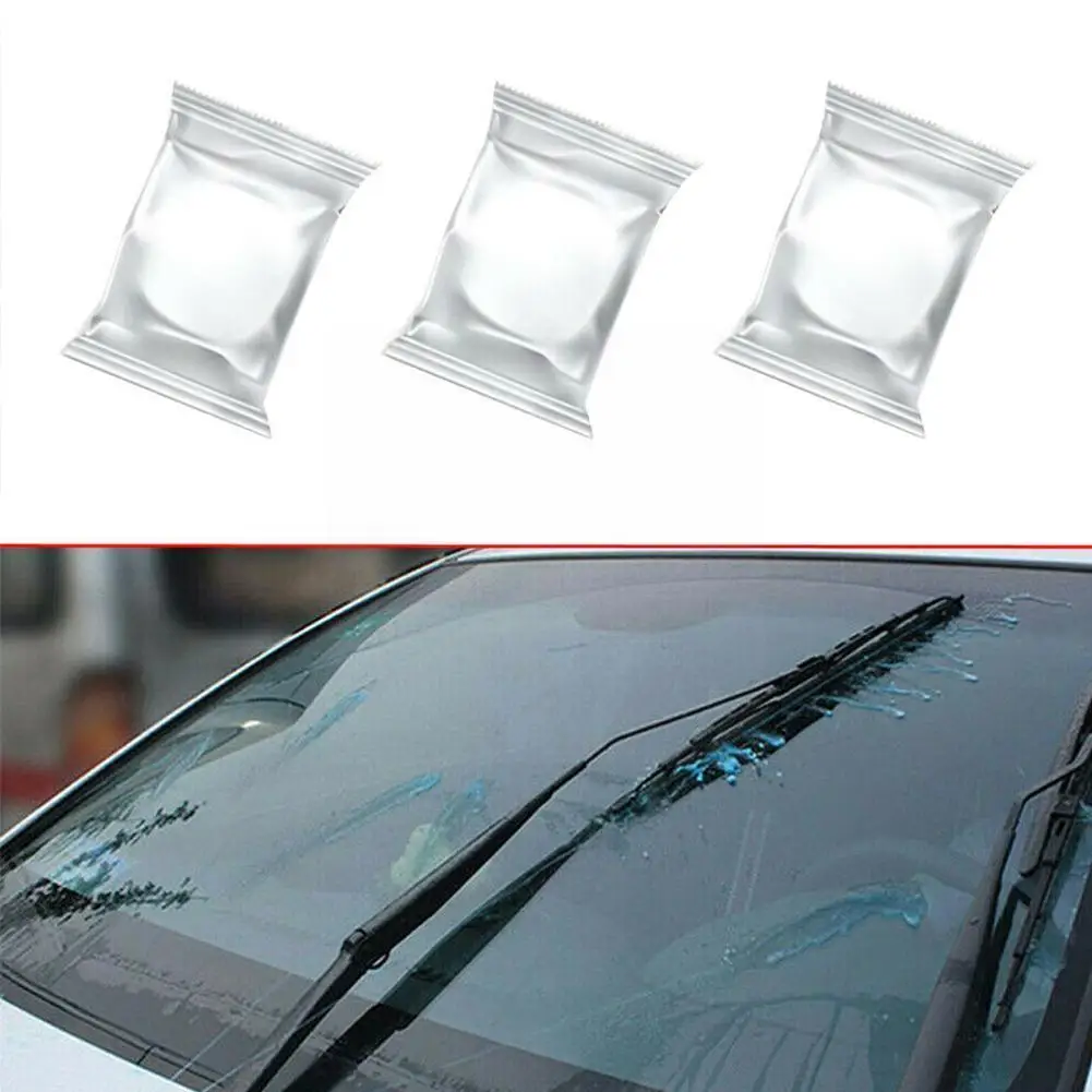 

10pcs(1pc=4l) Car Windshield Wiper Glass Washer Auto Cleaner Car Accessories Tablets Repair Window Effervescent Compact G6y4