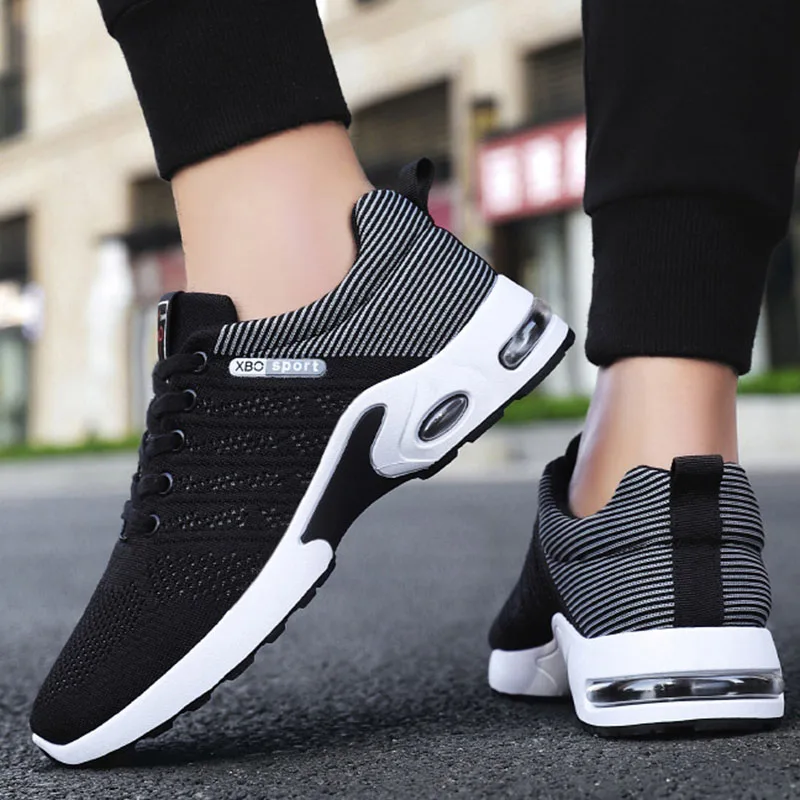 

2022 New Casual Shoes Men Sneakers Outdoor Walking Shoes Men Comfortable Shoes Male Footwear Light Thick Bottom Anti-slip Shoes