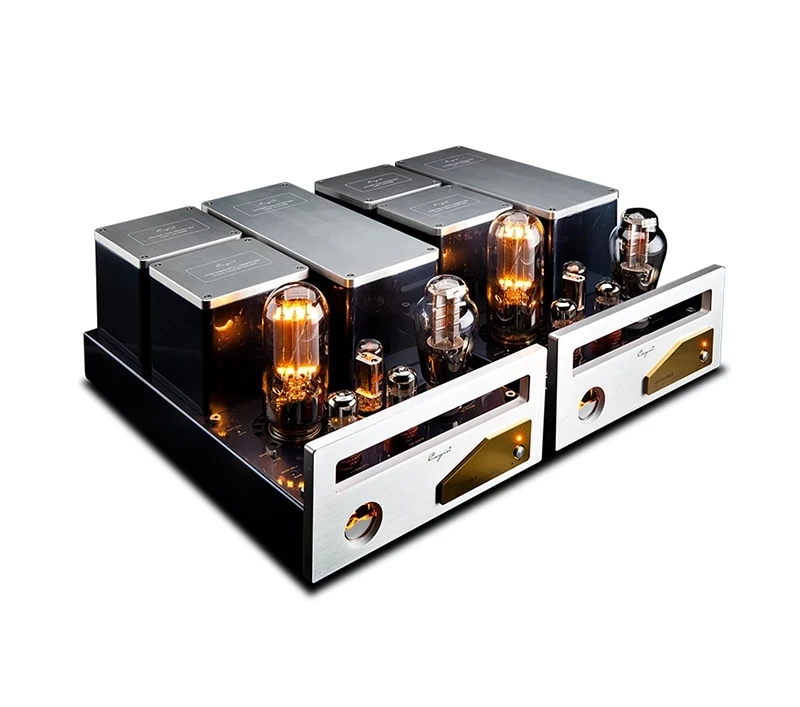 

Cayin 9084D MK2 Vacuum Tube Mono Block Power Amplifier AMP 28W*2 300B Push 845 TUNG-SOL Point to point welding Amplifier