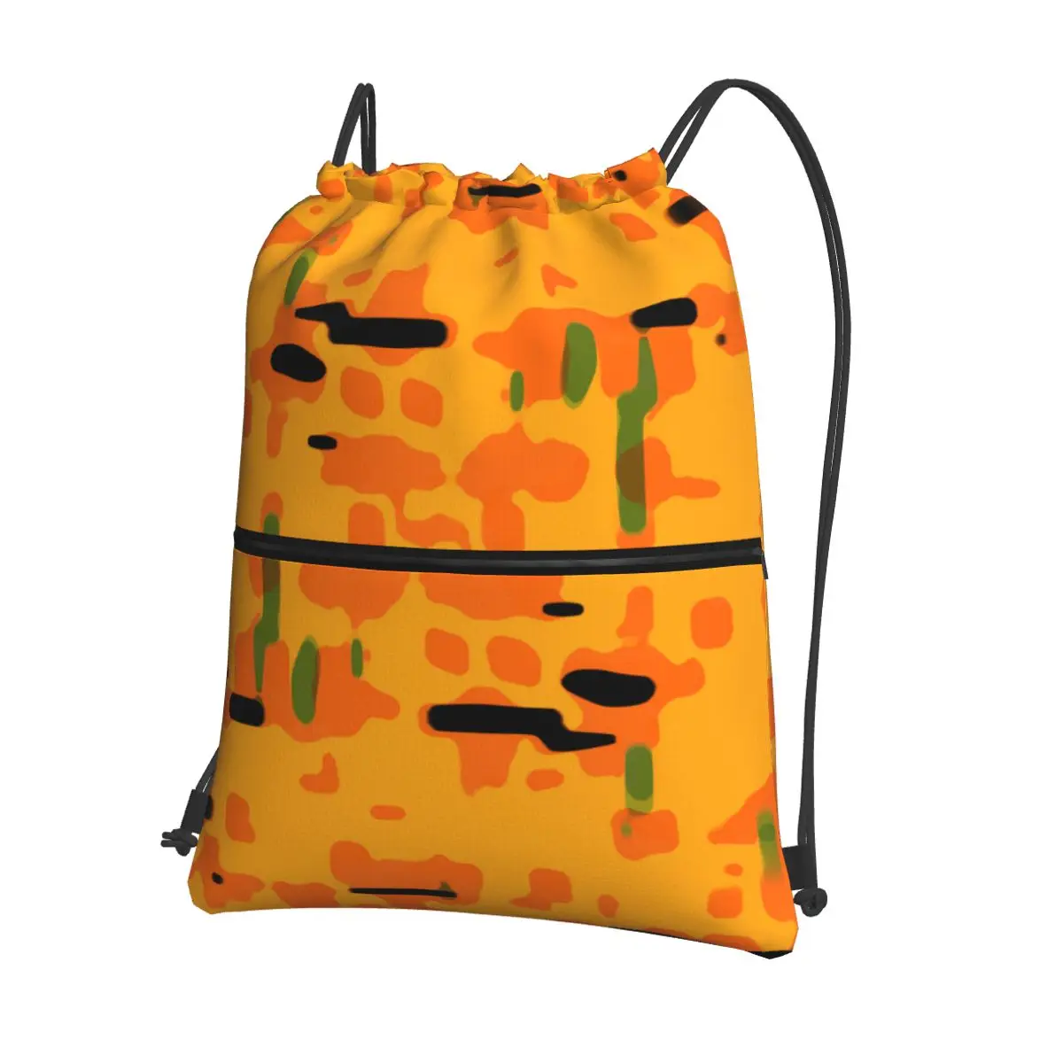 

Drawstring Backpack Tote Gym Bag Sport Pack Unisex Large Capacity Lightweight Beach Backpack Animal Skin