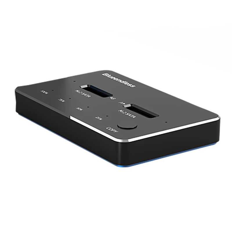 Blueendless USB 3 1 внешний жесткий диск Dual Bay корпус клон M.2 SSD на Type C Sata/NVME док-станция 2-4