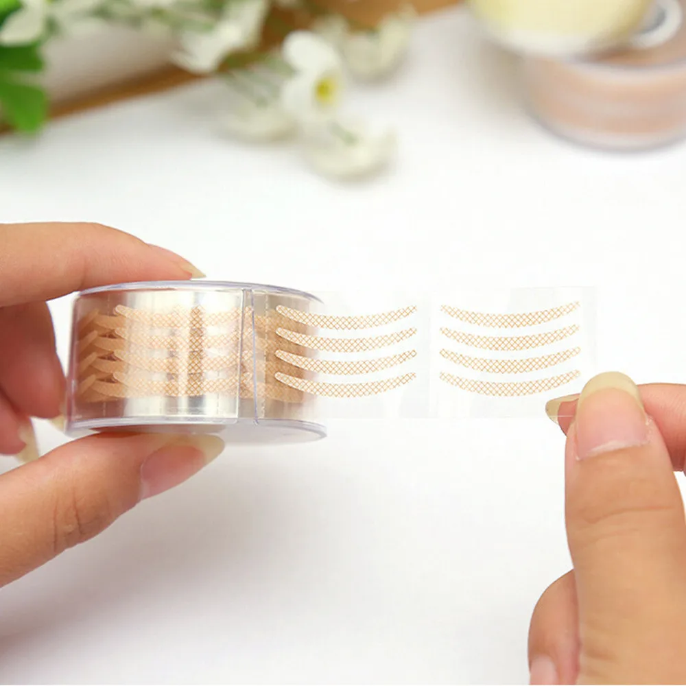 

300 Pairs Invisible Eyelid Stiker Lace Eye Lift Strips Double Eyelid Tape Adhesive Stickers Makeup Tool Drop Shipping