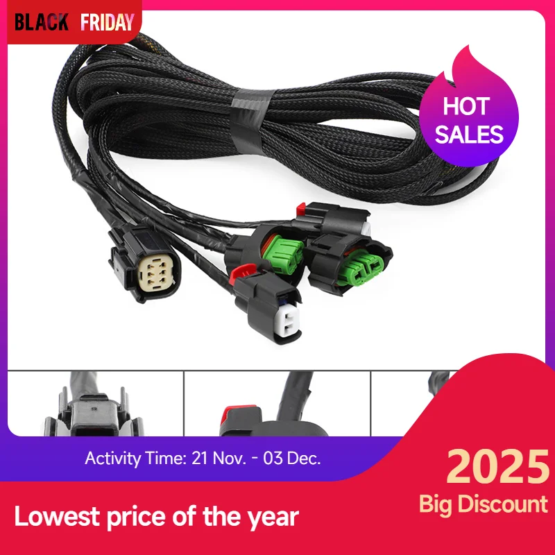 

Жгут проводов для передней фары 2015-2021 DODGE CHALLENGER