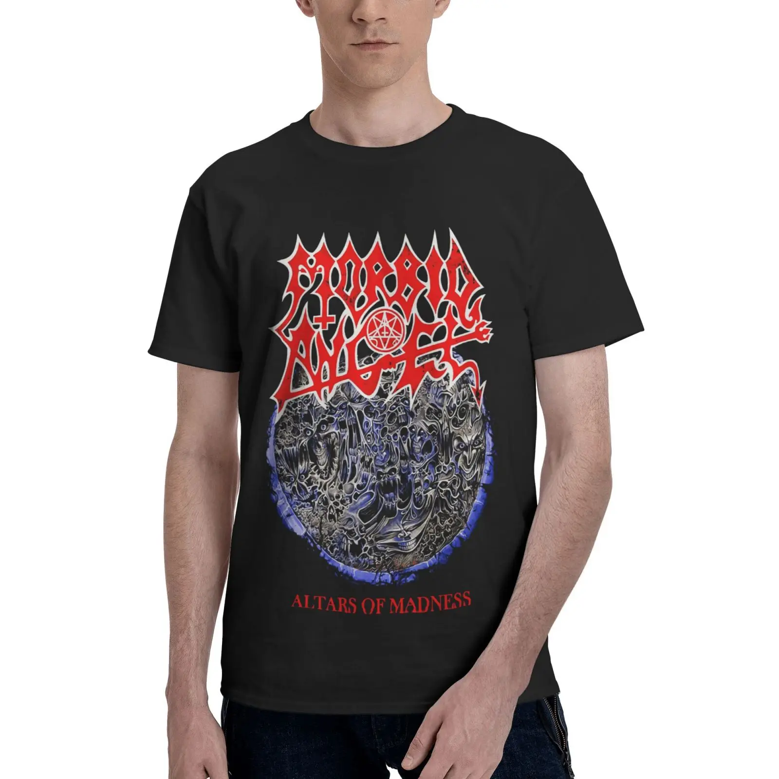

Morbid Angel Death Metal Band Oversized T-Shirt Women's T-Shirt T-Shirt Men T Shirts Shirts For Men T-Shirt Men Blouse T Shirt