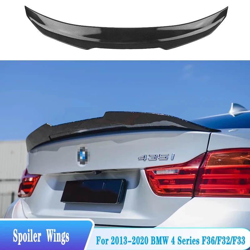 Для BMW 4 серии F32 F33 F36 2014-2020 гг. Спойлер задней крышки багажника Крылья PSM M4 MP Стиль ABS