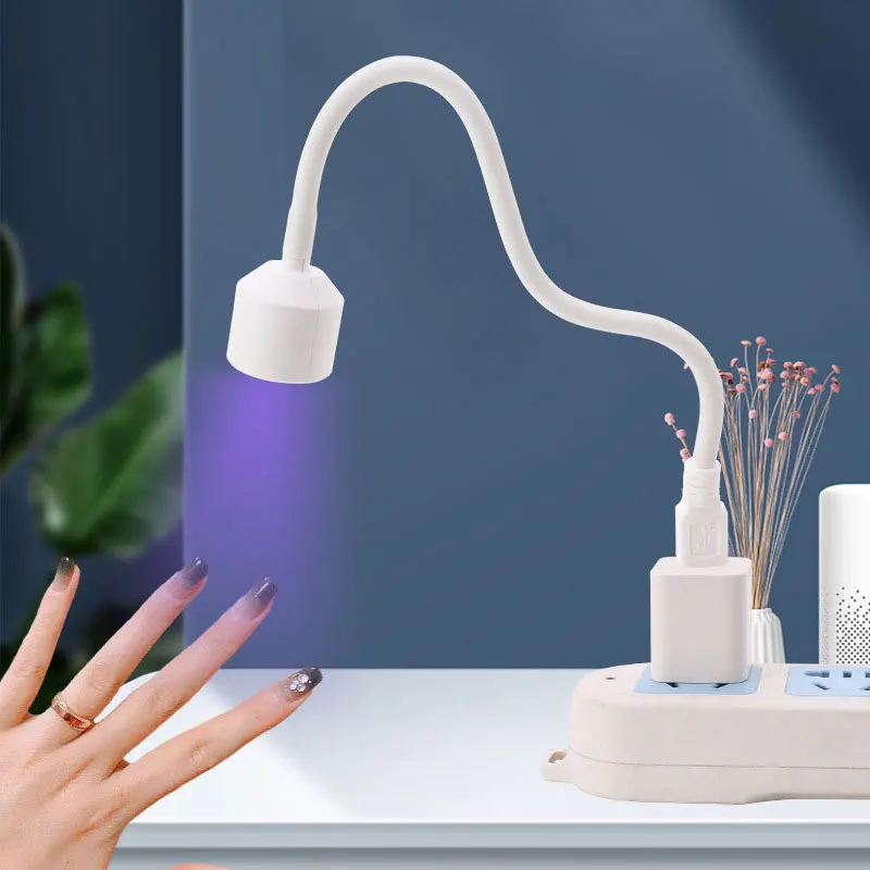 

Портативная Сушилка для ногтей, 1 шт., 6 Вт, быстросохнущая УФ-лампа для ногтей, лампа для выпечки ногтей, инструменты для дизайна ногтей
