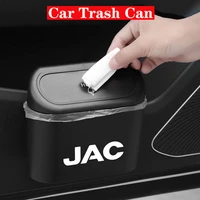 car trash can for jac refine j3 j2 s5 a5 hanging garbage dust case storage box pressing type trash bin auto interior accessories