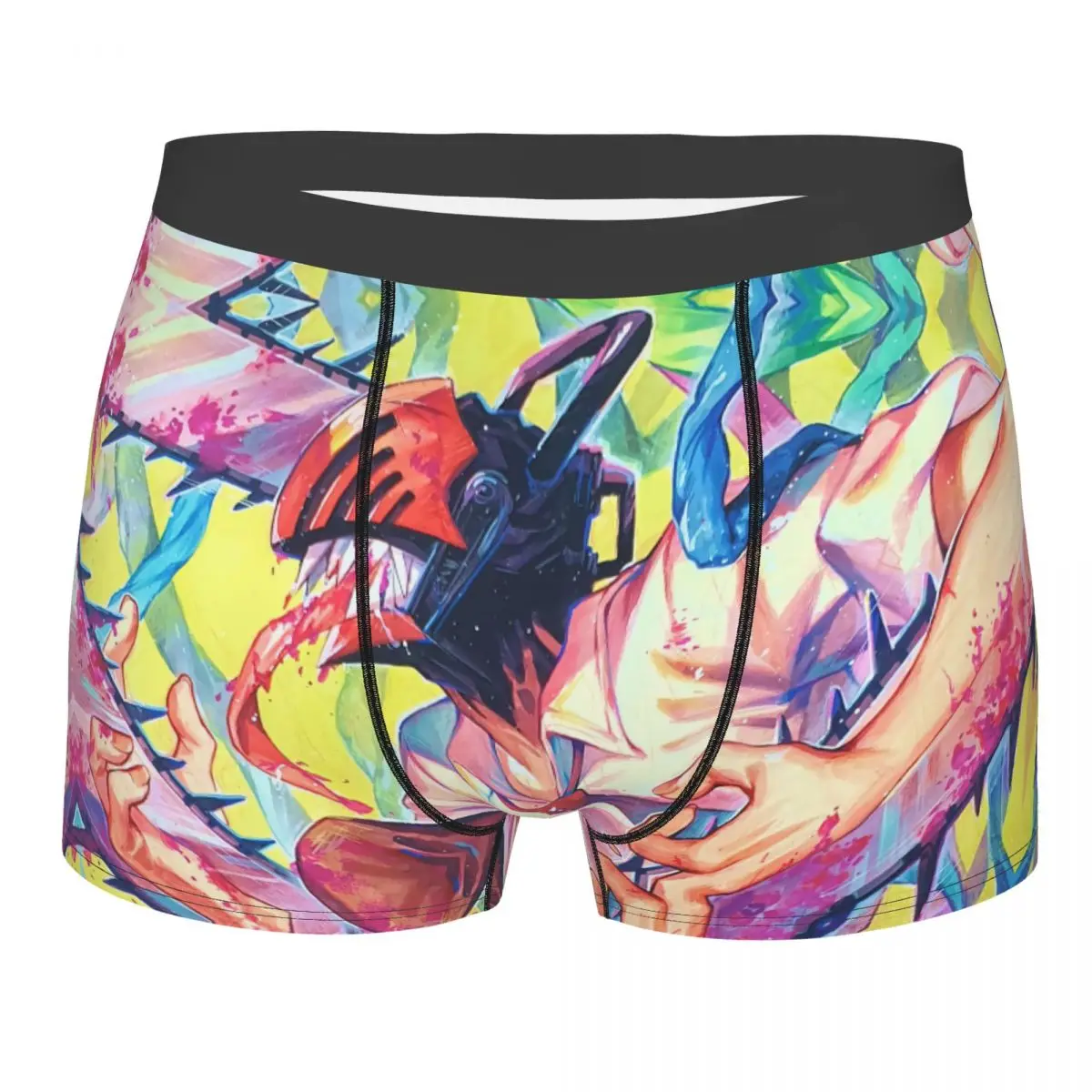 

Cool Chainsaw Man Denji Pochita Makima Underpants Breathable Panties Shorts Boxer Briefs Man Underwear Comfortable