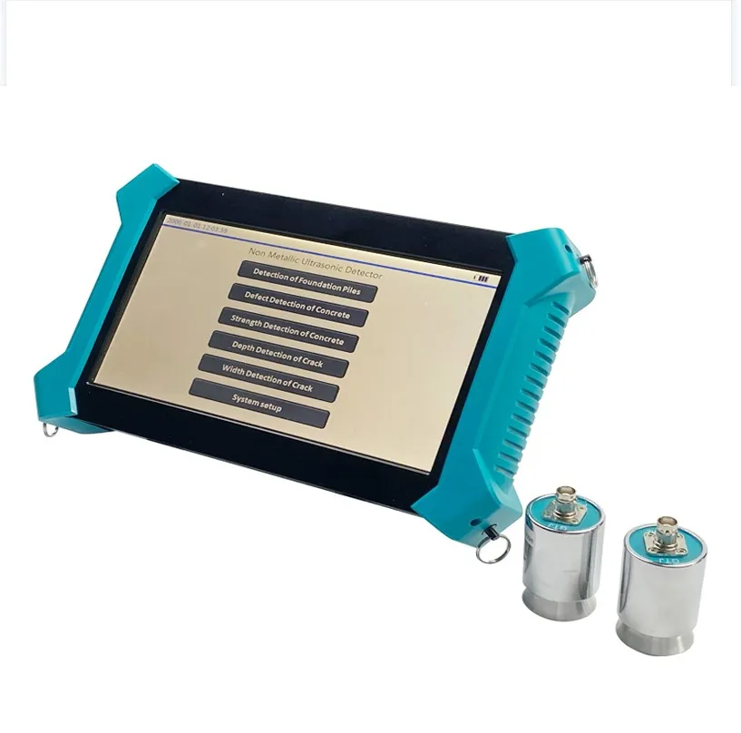 

Ultrasonic Meter For Velocity UPV Detector Handheld Ultrasound Tester On Concrete
